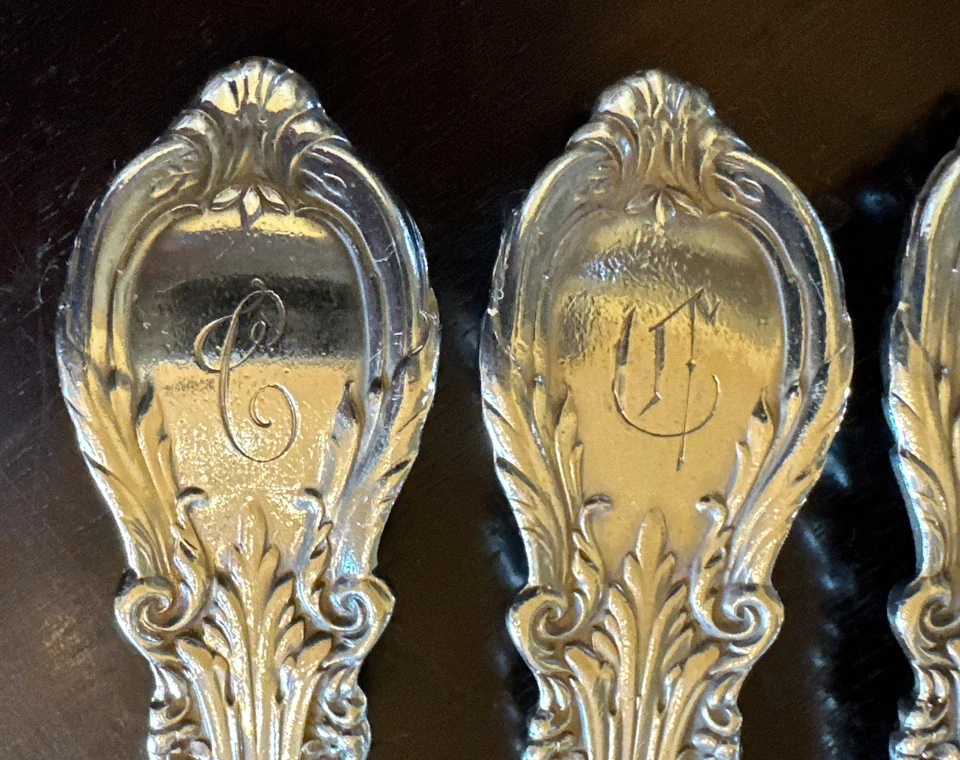 "4 horquillas Sterling Wallace Sir Christopher 7 1/4""" Foto 3 de 4