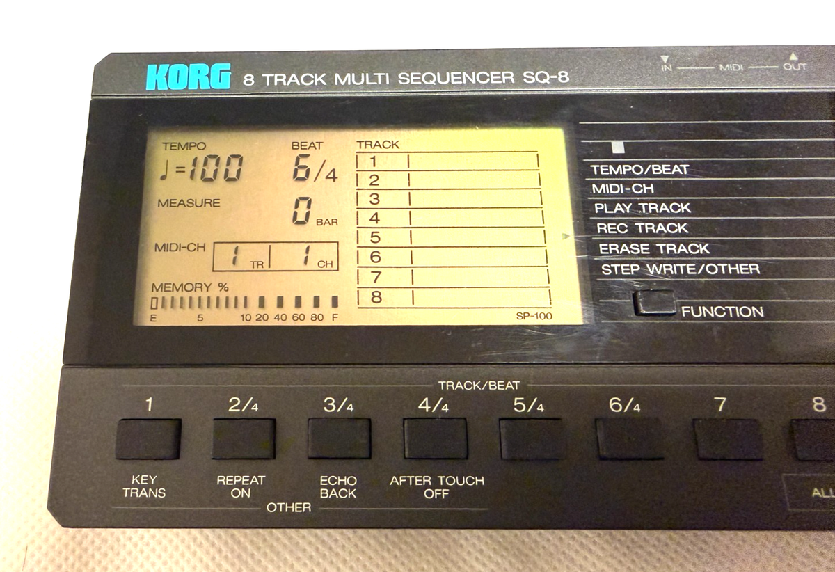 KORG SQ-8 8-Track Multi Sequencer | eBay
