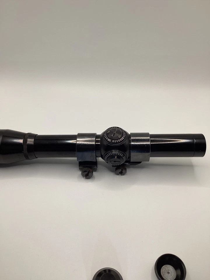 "Alcance para pistola Redfield 2,5x de colección alivio de ojo largo dúplex anillo tejedor EE. UU. 1""" Foto 4 de 4