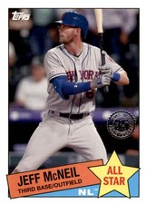 2020 Topps #85AS-45 Jeff McNeil 1985 Topps Baseball 35th Anniversary All-Stars
