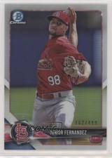 2018 Bowman Chrome Prospects Refractor 162/499 Junior Fernandez #BCP96 0l2