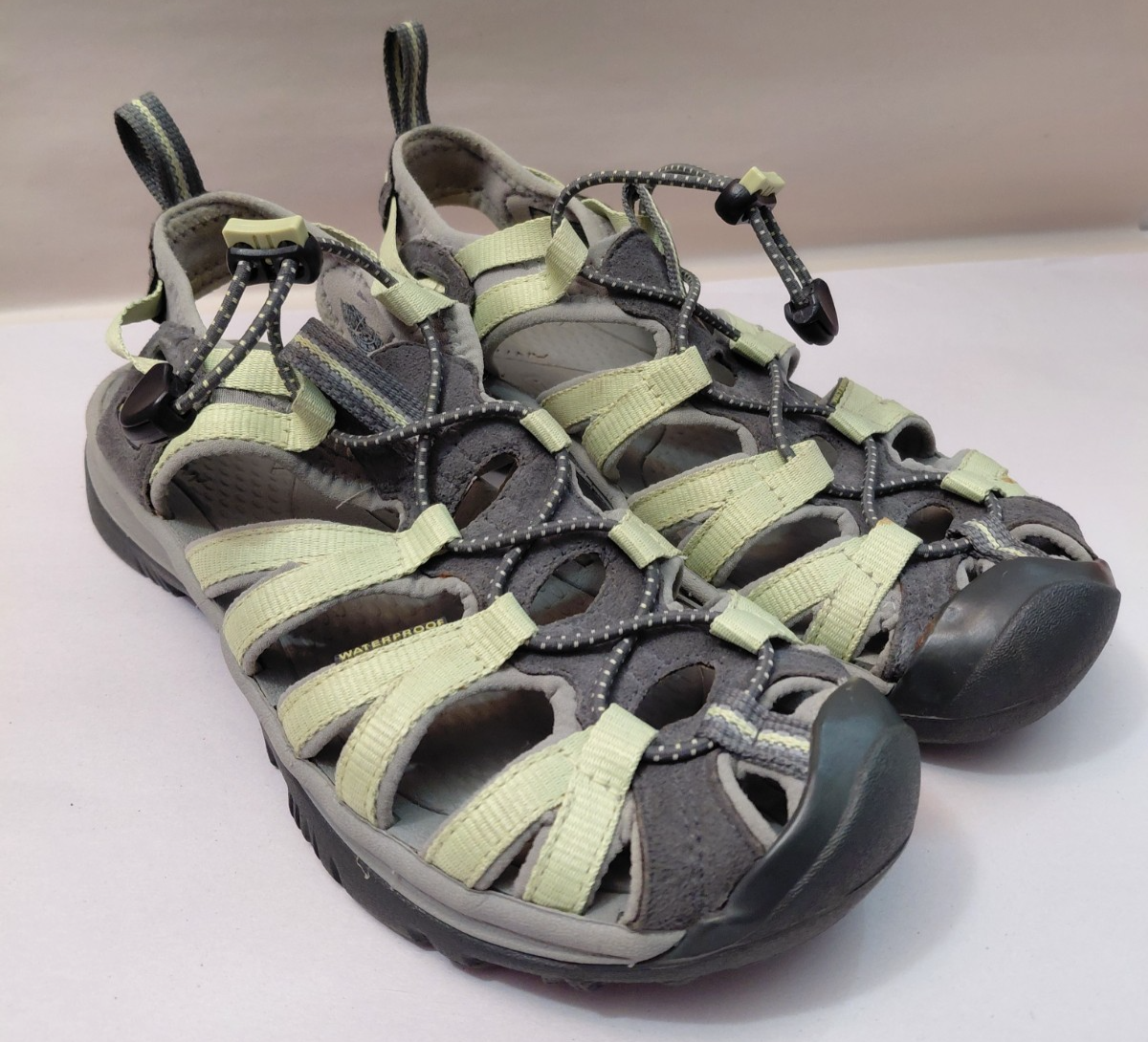 Sandalo KEEN Venice H2 verde donna taglia 8 impermeabile escursionismo acqua