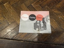 Vintage Brownie Hawkeye Camera Manual, Flash Model
