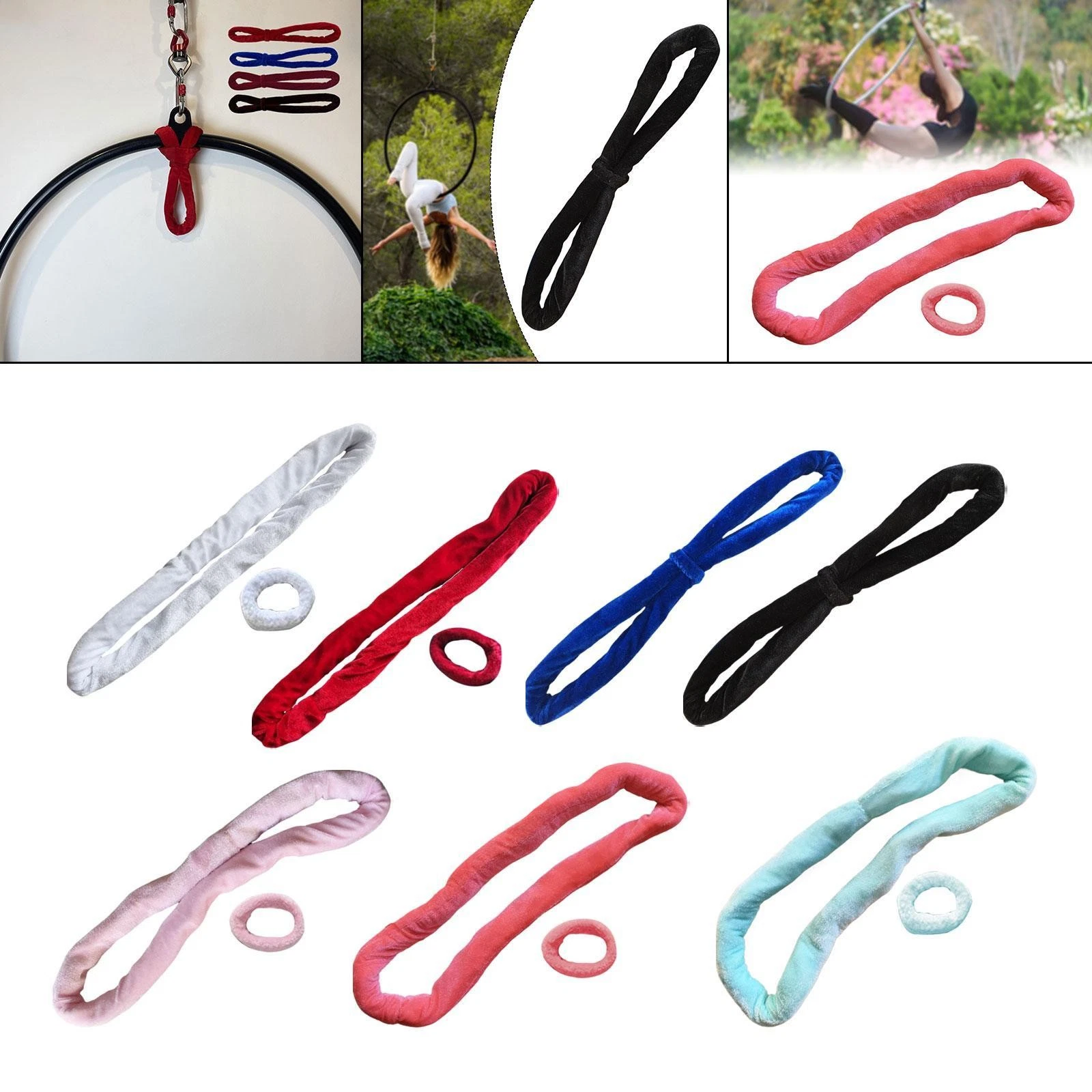 Hoop Lyra Hand Loop with Small Circle Polyester 16 in Sturdy Versatile Strap