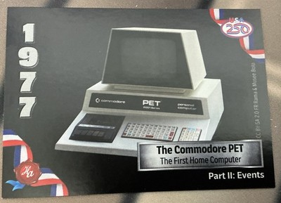 #258 The Commodore PET 1977  The First Home Computer  2026 Historic Autograph 