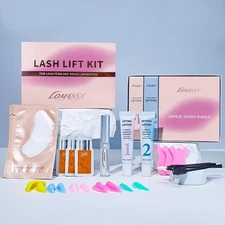 Eyelash Lift Kit Lash Perm Kit Natural Curling Lifting, with Detailed Instruc...