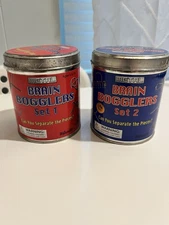 Brain Bogglers Set Of 2 Metal Puzzles by Toysmith Contains 5 Puzzle Each