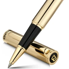 BEILUNER Luxury Gold Rollerball Pen, Stunning Pens with 24K Gold Finish, Nobl...