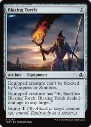 Blazing Torch #254/612 Innistrad Remastered Common MTG