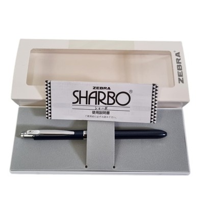 Neu - Vintage Japan Zebra Sharbo Kugelschreiber schwarz japanisch 80er 90er Schreibtisch Geschenk