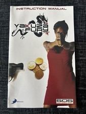 Yakuza Fury (Sony PlayStation 2, 2005) - PAL - PS2 - ¡Solo manual!!