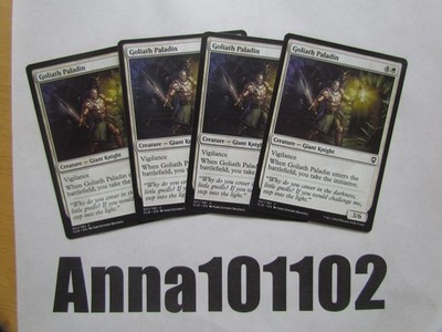Goliath Paladin x4 4x Baldur's Gate White COM Creature Giant Knight MTG