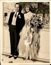 GA320 1929 Original Photo SCREEN & STAGE STAR CARTER DEHAVEN BRIDE EVELYN BURD