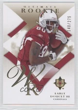 2008 Ultimate Collection Ultimate Rookie /275 Early Doucet III #143 Rookie RC