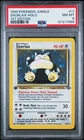 1999 POKEMON JUNGLE 1ST EDITION #11 SNORLAX-HOLO PSA 8