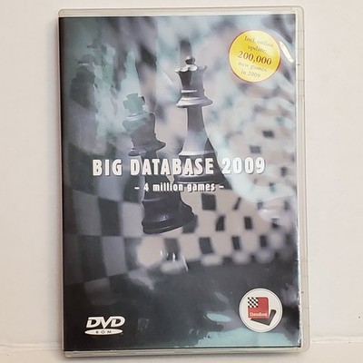 Big Database 2009 Chess - 4 Million Games by ChessBase (DVD-Rom) [Not a Book]