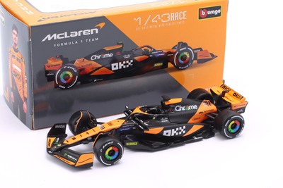 Oscar Piastri McLaren MCL38 #81 Miami GP Formel 1 2024 1:43 Bburago