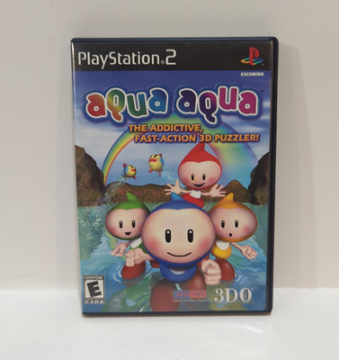 AquaAqua Aqua Aqua (Sony PlayStation 2, PS2, 2000) Complete, and tested.