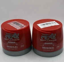 2-Pack Brylcreem Red Original Men's Grooming Hair Cream- 150ml