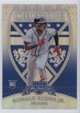 2018 Panini Chronicles Crusade Holo Prizm Ronald Acuna Jr #18 5w7