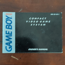 Nintendo Game Boy Original Owner's Manual  4 Player Adapter Booklet English