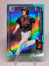 2015 Bowman Draft - Chrome Ryan Mountcastle #80 Sky Blue Refractor (RC)