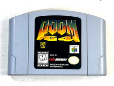 Doom 64 (Nintendo 64, 1997) N64 Authentic Tested