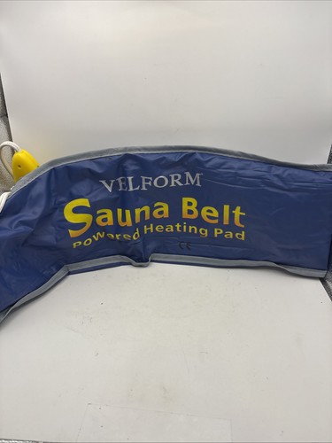 Velform Sauna Belt Water / Weight Loss Heating  Adjustable 47" Long TESTED WORKS