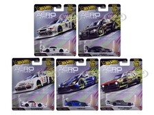 "AERO STYLES" 5 PC SET CAR CULTURE SERIES U DIECAST BY HOT WHEELS FPY86-961 U