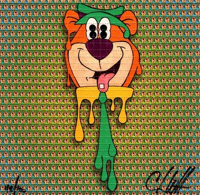 Higher Than Your Average Bear signed by Chris Williams - BLOTTER ART