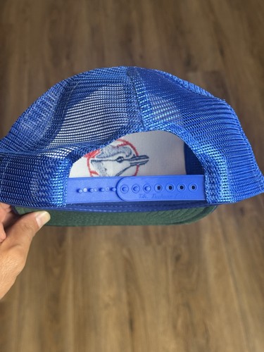 NUEVO CON ETIQUETAS De colección 1980 Toronto Blue Jays Malla/Camionero Snapback Sombrero MLB Béisbol AJD - Imagen 3 de 6