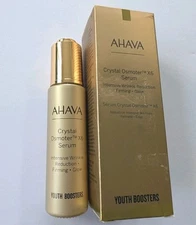 AHAVA Dead Sea Crystal Osmoter X6 Facial Serum 1.0oz /30ml NEW Wrinkle Reduction