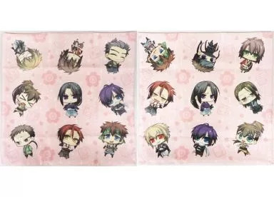 Gift Hakuoki Cherry Blossom Pattern Cushion Cover Pillowcase Set Character