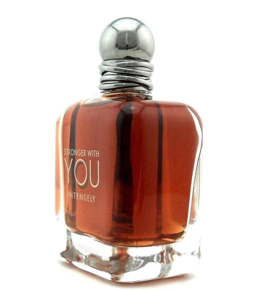 Emporio Armani Stronger With You Intensely 3.3 盎司男士淡香水喷雾密封盒 — 第 2/2 张图片