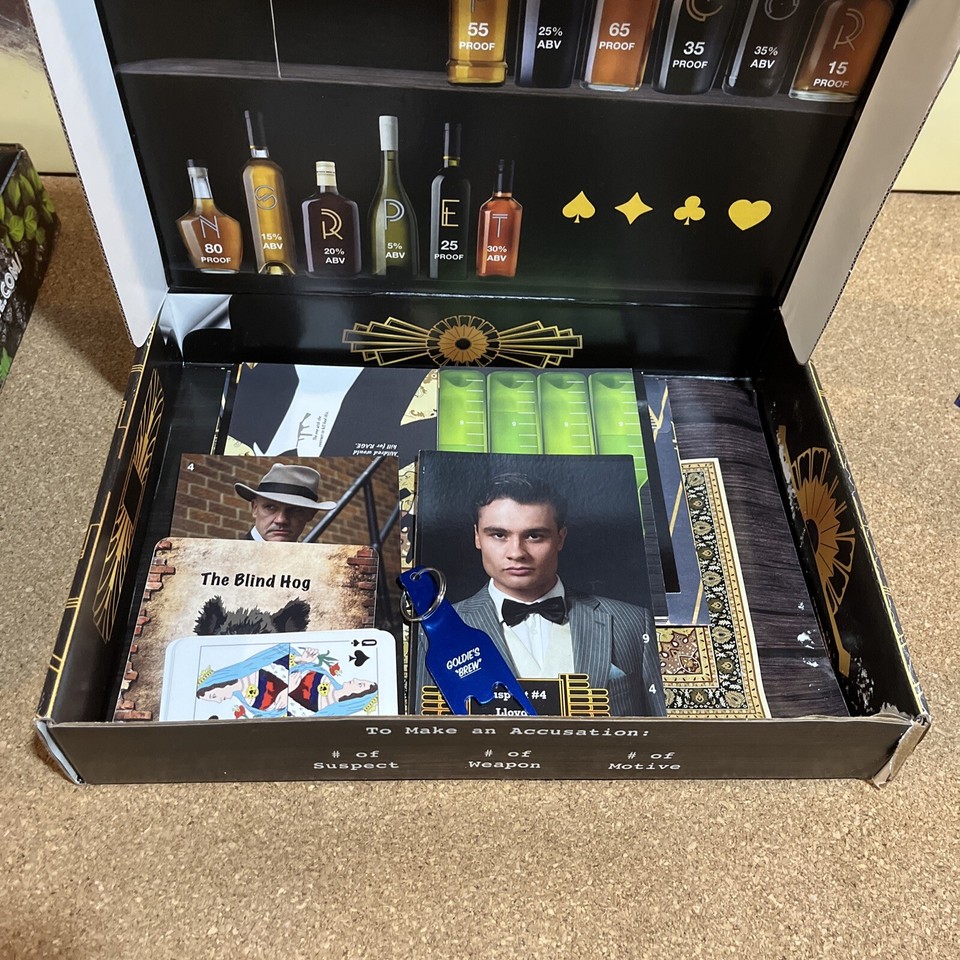 Deadbolt Escape The Crate Lot Of 7 Escape Room Games eBay