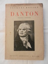 Libro DANTON Jacques Roujon Edizioni Corbaccio 1930