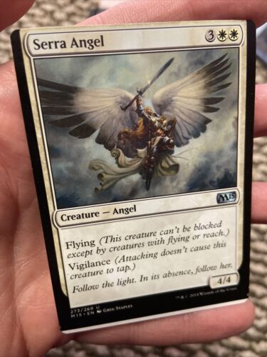 Serra Angel MTG Misprint/Miscut Sheet Edge M15 - Picture 3 of 4