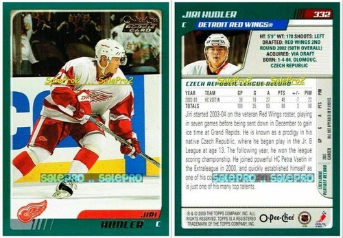 100++ OPC 2003 RC NHL HOCKEY SINGLES & ROOKIE LOT .. U PICK FROM LIST WHOLESALE - Picture 12 of 14