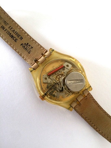 SWATCH SWISS AG1992 LADIES WRIST WATCH WHITE DIAL Works Sells For Parts Repairs - Picture 5 of 12
