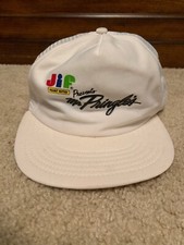Vintage Jif Peanut Butter Snapback Hat Mr Pringles Made In The USA