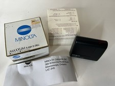 MINOLTA MAXXUM D-316i Shoe Mount Flash in box Fits Maxxum 3000i - Made in Japan