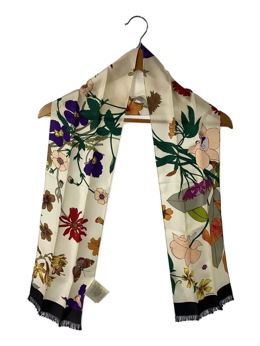 GUCCI foulard soie ivoire femme 535079 4G001 9260 Occasion
