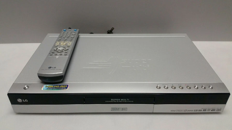 Grabadora DVD LG LRH-780 HDD LD nueva con 2TB HD 1 año de garantía envío gratuito Foto 2 de 4