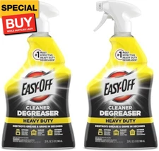 Heavy Duty Degreaser Cleaner Spray, 32 Ounce (Pack of 2)