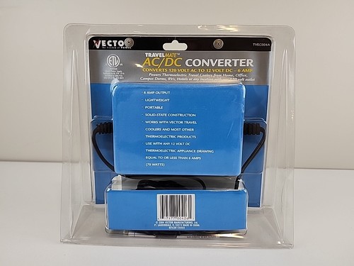 NEU Vector Travel Mate AC/DC Wandler 12V auf DC 6amp funktioniert mit thermoelektrisch - Bild 4 von 8