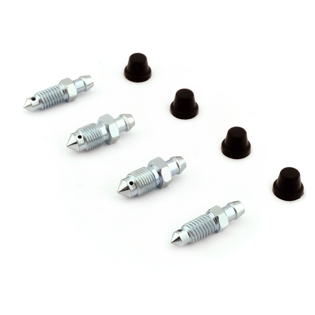 4x Brake Caliper Bleed Nipples For Ford Transit Connect 2002-2012 
