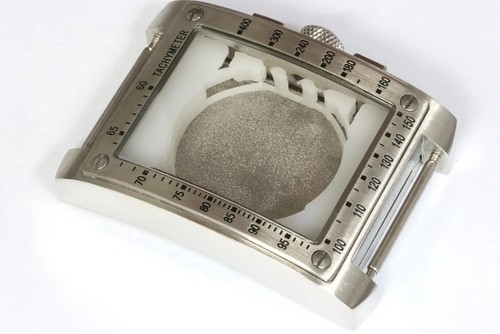 Alpha new old stock chronograph watch case - Bild 2 von 4