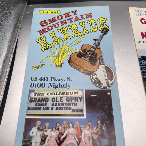 Brochure Smoky Mountain Hayride & Auto Tape Tour Vintage c 1978 Guida TEnessee - Foto 2 di 6