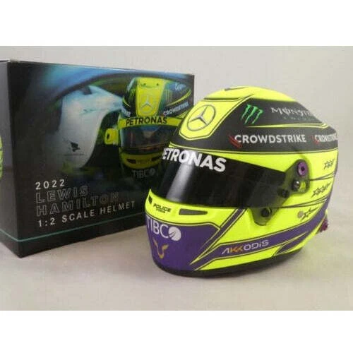 Mercedes AMG Petronas F1 Lewis Hamilton 1:2 Scale Helmet