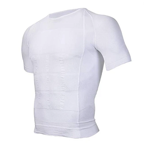 Be-In-Shape Men's Slimming Body Shaper Underwear Vest Tummy Control Tank Tops UK - Picture 32 of 33